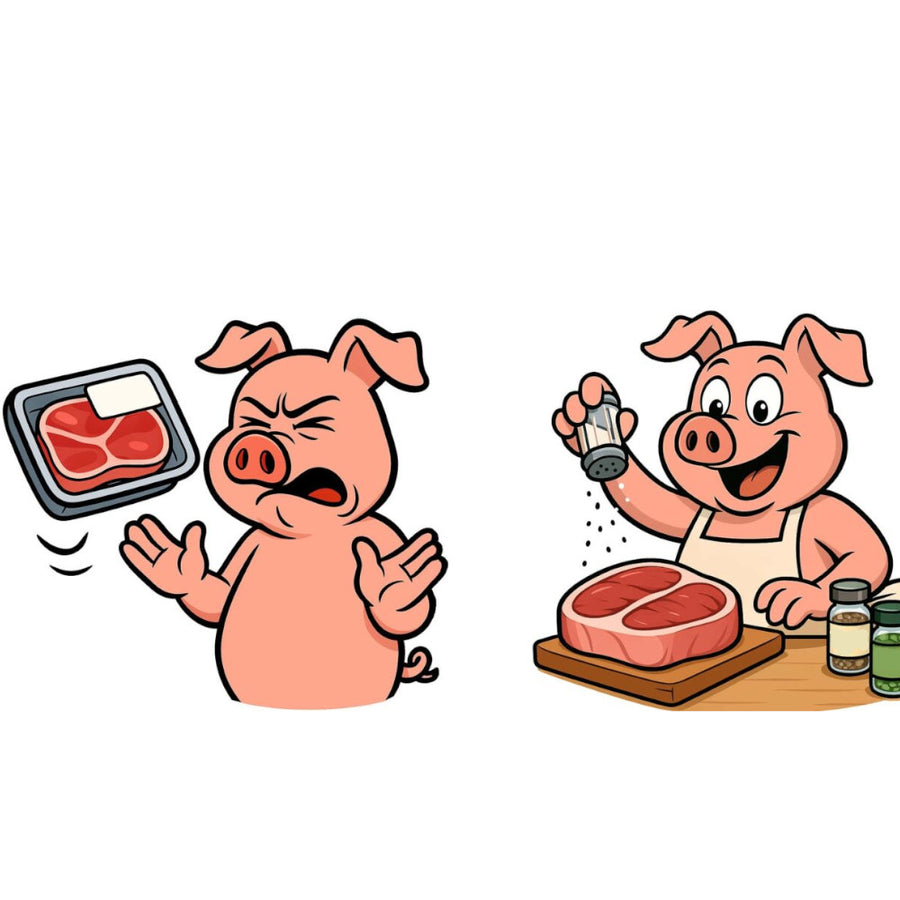 Lasst die Öl-Marinade links liegen.