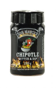 schwarze Pet Streudose Don Marco's Barbecue Chipotle Butter & Dip
