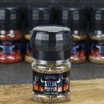 precious steak pepper black smoke