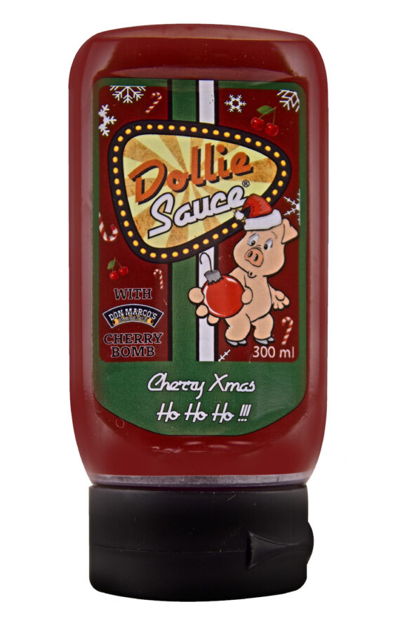 dollie sauce cherry x mas weißter hintergrund
