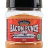 Bacon Punch Hot in PET Dose vor weißem Hintergrund