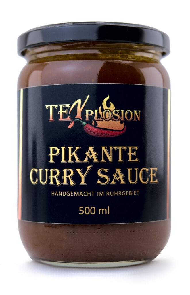 Pikante Currysauce 500ml - Don Marcos Barbecue Shop