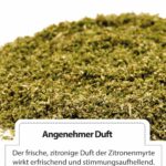 Angenehmer Duft : Der frische, zitronige Duft der Zitronenmyrte wirkt erfrischend und stimmungsaufhellend